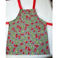 Schürze Kirschen - Kinderschürze von MissSewanSew