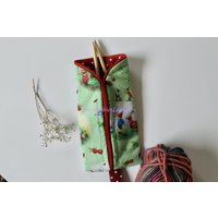 Kosmetiktäschchen, Schlafsack Mäppchen, Etui, Schlampermäppchen, Daniela Drescher Pippa Und Pelle Sommerovale, Stricknadel Aufbewahrung von MissSophiesLaedchen