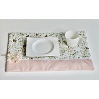 Platzdeckchen Platzmatte Platzset Geschirrunterlage Daniela Drescher Rehwiese Ideal Für Die Schule Zauberhaftes Geschenk Wunschname von MissSophiesLaedchen