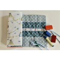 Rollmäppchen Stiftemäppchen Daniela Drescher Mausesommer Für Die Waldorfschule Einschulungsgeschenk Etui Wunschname Personalisierbar von MissSophiesLaedchen