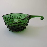 Vintage 70Er Jahre Glasschale Anbietschale Buntglas Grün Mit Noppen Noppenglas Vintage 70Er Jahre Glasschale Anbietschale Buntglas Grün Mit Noppen Noppenglas von MissTellGeschenke