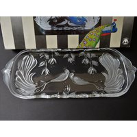 Vintage Walther Glas Paradiso + Original Karton Tortenplatte Kuchenplatte Made in Germany 1970Er Jahre Cristallglas von MissTellGeschenke
