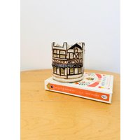 Handgemachte Keramik Kerzenhalter, Teelichthalter Handgemachte Keramik Kerzenhalter, Teelichthalter von MissVintageBox