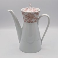 Kaffeekanne Rosenthal Form 2000 ‚Idyll Pfirsich' Designed By Björn Wiinblad, Vintage Kanne Aus Porzellan, Retro Kaffeekanne Rosenthal Form 2000 ‚Idyll Pfirsich' Designed By Björn Wiinblad, Vintage Kanne Aus Porzellan, Retro von MissVintageGermany