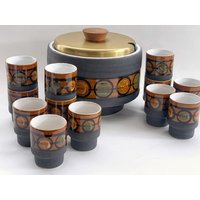 Midcentury Bowle Set Dümler & Breiden 802 West Germany Midcentury Bowle Set Dümler & Breiden 802 West Germany von MissVintageGermany