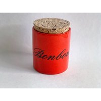 Rote Keramikdose Für Bonbons Von Wächtersbach Aus Den 70Ern Rote Keramikdose Für Bonbons Von Wächtersbach Aus Den 70Ern von MissVintageGermany