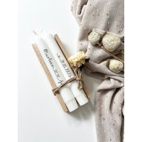 Personalisierte Kerzen Geschenkset Hochzeitsgeschenk Geschenkbox Hochzeit Geschenk Set von MissWildhorse