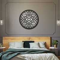 Runder Holz Wandspiegel Tunis 60 cm Runder Holz Wandspiegel Tunis 60 cm von MissingDecor