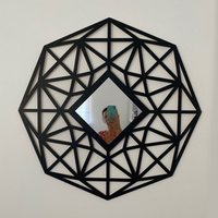 Spiegel Im Openwork Rahmen Karbon 60cm von MissingDecor