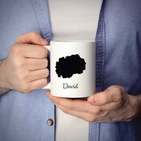 Mazedonien Becher Reisekarte Heimatstadt Bewegengeschenk von MissionMint