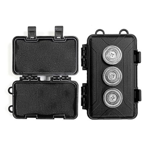 Magnetischer Schlüsselhalter Unter Dem Auto wasserdichte Magnetische Aufbewahrungsbox Outdoor Magnet Schlüsselkasten Wasserdichter Magnetisches Schlüsselversteck Für Reisen von Missmisq