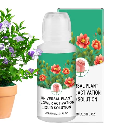Missmisq Dünger Für Gemüsegarten | Flüssig 100ml Zimmerpflanzendünger,Gartenzubehör für Blütenwachstum Bewässerung Gemüseertrag Outdoor Indoor von Missmisq