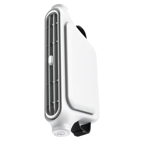 Missmisq Rücksitzventilator - Tragbarer USB Auto Ventilator mit 3 Geschwindigkeitsstufen - Kfz Zubehör Für Reisen Camping Boot Wohnmobil Home Unterwegs von Missmisq