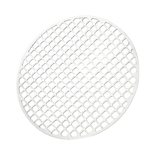 Missmisq Runder Grillrost Für Feuerstelle, Stahl Grillrost Mit Tragbarer Konstruktion, Zum Grillen Braten Pizza Und Camping Missmisq Runder Grillrost Für Feuerstelle, Stahl Grillrost Mit Tragbarer Konstruktion, Zum Grillen Braten Pizza Und Camping von Missmisq