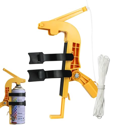 Missmisq Sprühfarbendosen-Verlängerungsarm, Sprühfarbendosenhalter-Verlängerung | Adapter für Sprühgerät-Verlängerungsstange - Einstellbarer Winkel-Spray-Extender, Wespennest-Aerosoldosenverlängerung, von Missmisq