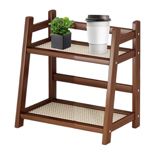 Missmisq Tassenhalter - 2-stufiger Becherständer - Praktischer Organizer Für Tassen Zuhause Küche Café Theke Schrank Tresen Schreibtisch von Missmisq