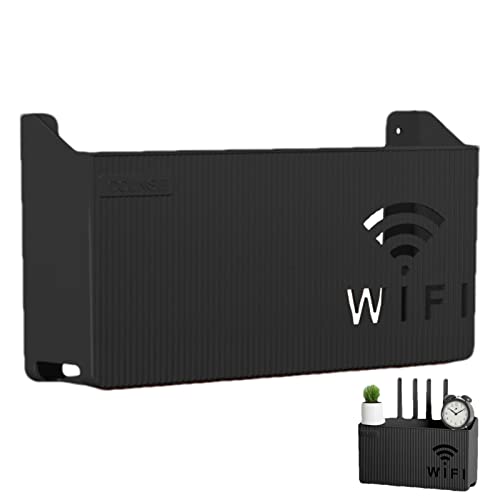 WiFi Router Aufbewahrungsbox Wand WLAN Router Regals Wandmontage Kabel Organizer Box Wandmontage Kabel Organizer Box Wandbehänge TV Kabel Verstecken Box Wandmontage Router Box Verstecken Für Zuhause von Missmisq