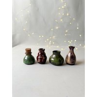 Keramikvase, Knospenvase, Kleine Vase, Miniaturvase, Steinzeugvase, Flasche, Minivase, Blumenvase von Mistceramics