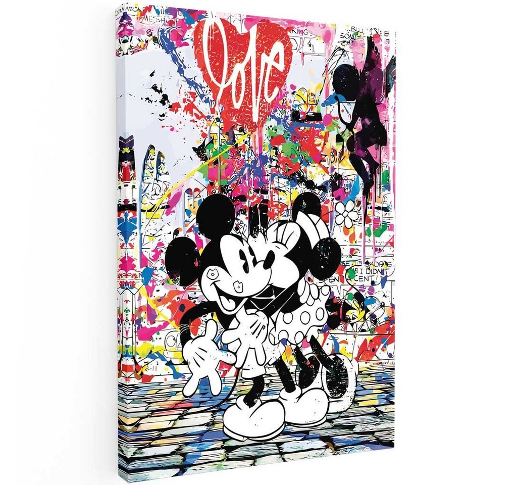 Mister-Kreativ XXL-Wandbild Angle Mouse Love - Premium Wandbild, Viele Größen + Materialien, Poster + Leinwand + Acrylglas von Mister-Kreativ