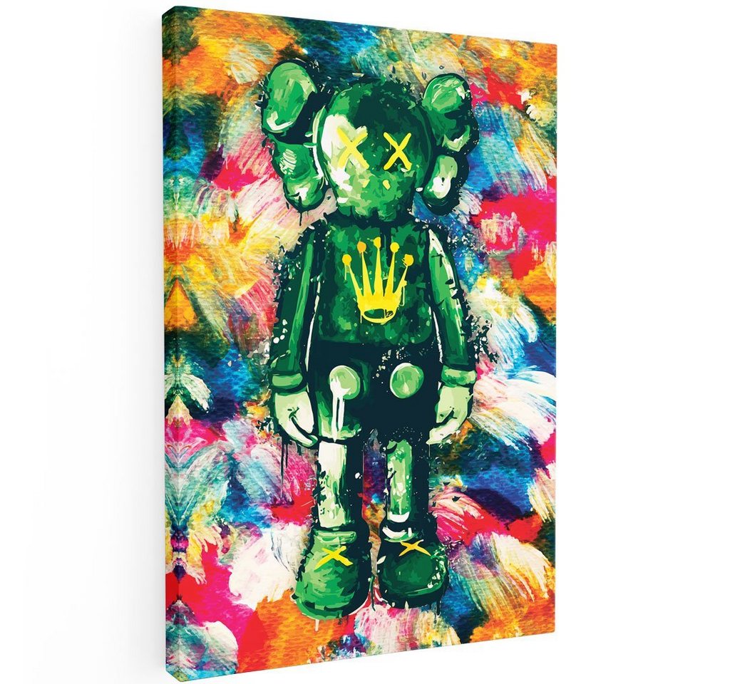 Mister-Kreativ XXL-Wandbild Coloured Painted Kaw - Premium Wandbild, Viele Größen + Materialien, Poster + Leinwand + Acrylglas von Mister-Kreativ