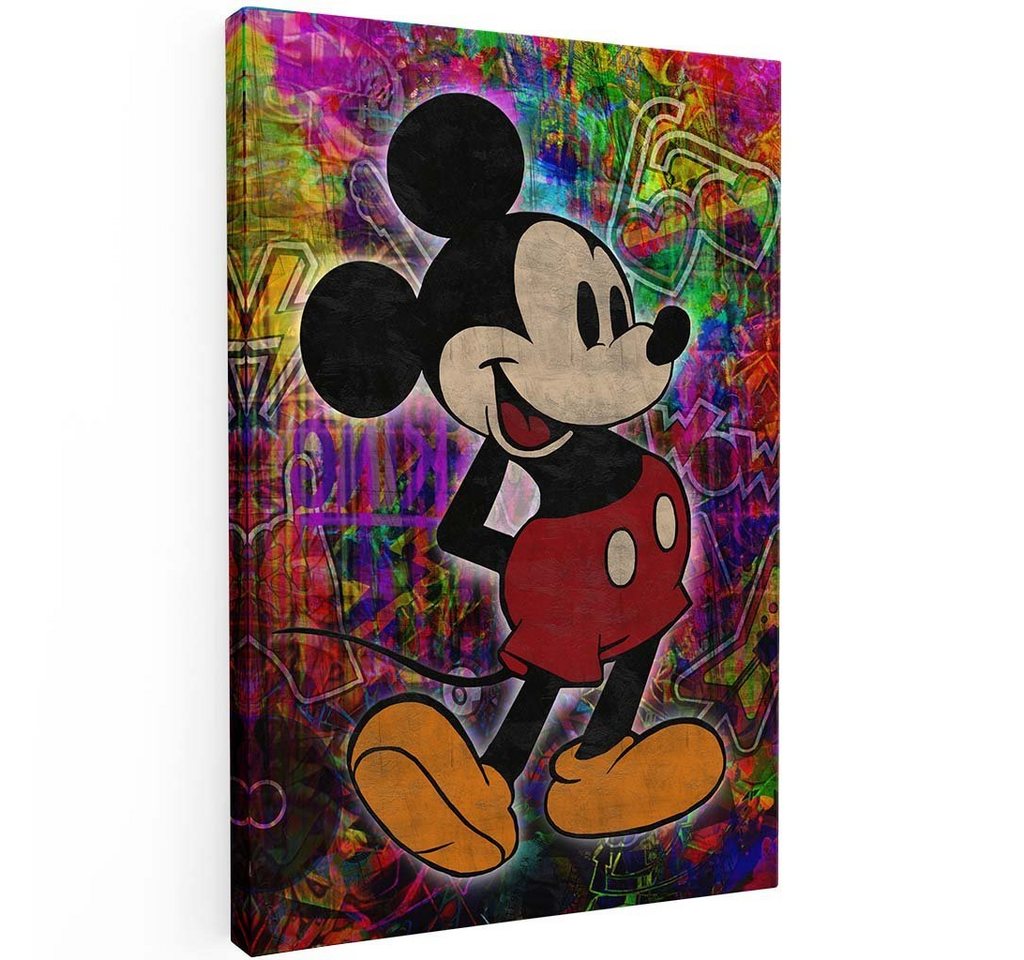 Mister-Kreativ XXL-Wandbild Colourful Mouse - Premium Wandbild, Viele Größen + Materialien, Poster + Leinwand + Acrylglas von Mister-Kreativ