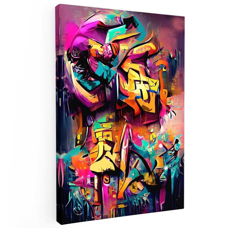 Mister-Kreativ XXL-Wandbild Favourite Graffiti - Premium Wandbild, Viele Größen + Materialien, Poster + Leinwand + Acrylglas von Mister-Kreativ