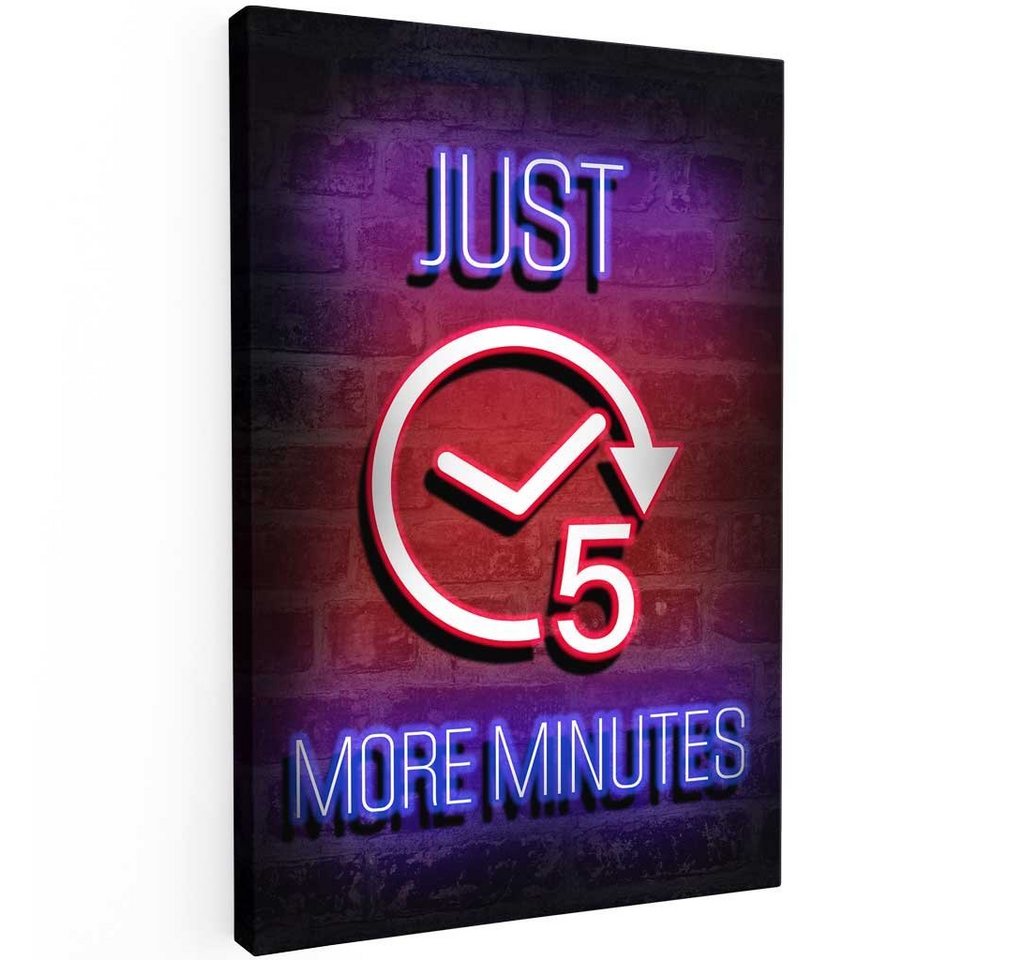 Mister-Kreativ XXL-Wandbild Five More Minutes - Premium Wandbild, Viele Größen + Materialien, Poster + Leinwand + Acrylglas von Mister-Kreativ
