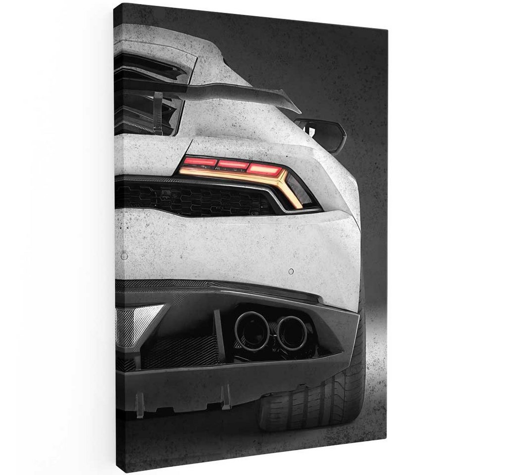 Mister-Kreativ XXL-Wandbild Half White Lambo - Premium Wandbild, Viele Größen + Materialien, Poster + Leinwand + Acrylglas von Mister-Kreativ