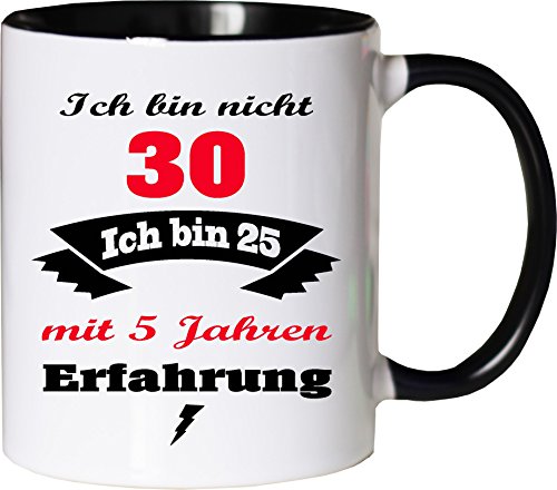 Mister Merchandise Becher Tasse Ich Bin Nicht 30 ich Bin … mit Jahren Erfahrung Kaffee Kaffeetasse liebevoll Bedruckt Jahre Geburtstag Alter jünger fühlen Weiß-Schwarz Mister Merchandise Becher Tasse Ich Bin Nicht 30 ich Bin … mit Jahren Erfahrung Kaffee Kaffeetasse liebevoll Bedruckt Jahre Geburtstag Alter jünger fühlen Weiß-Schwarz von Mister Merchandise