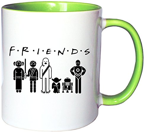 Mister Merchandise Kaffeetasse Becher Friends Teetasse von Mister Merchandise