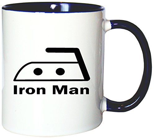 Mister Merchandise Kaffeetasse Becher Iron Man Bügeln Teetasse von Mister Merchandise