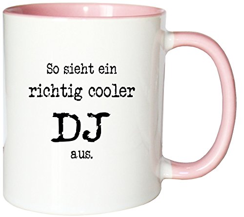 Mister Merchandise Kaffeetasse Becher So Sieht EIN richtig Cooler DJ von Mister Merchandise