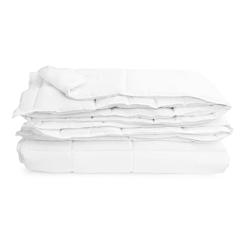 Bettdecke 160x220 cm Ganzjahresdecke Ökotex 100 Mikrofaser Waschbar weißer Bettdecke von Mister Sandman