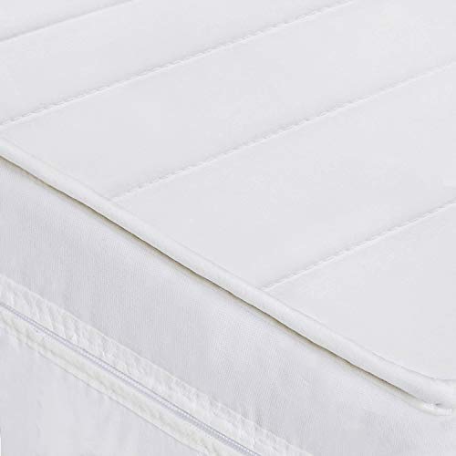 Mister Sandman Schaumstoffmatratze 120 x 200 cm H3 Rollmatratze 11 cm Höhe mit waschbarem Mikrofaserbezug Ideal für Erwachsene und Gäste von Mister Sandman