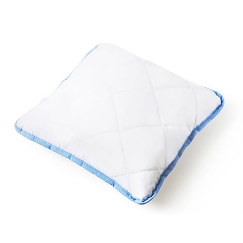 Mister Sandman Kopfkissen 40x40 – Weiches Mikrofaser Kissen für Sofa, Bett & Schlafzimmer – Hypoallergen, Waschbar, Ideal für Bauchschläfer & Nackenstütze (1 Stück, Weiß) von Mister Sandman