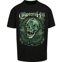 MisterTee Kurzarmshirt "Herren Cypress Hill Skull Face Oversize Tee", (1 tlg.) von Mistertee