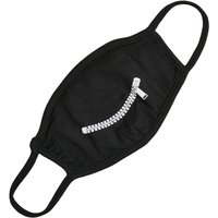 MisterTee Mund-Nasen-Maske "MisterTee Unisex Zip Smile Face Mask" von Mistertee