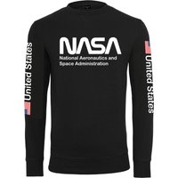 MisterTee Rundhalspullover "MisterTee Herren NASA US Crewneck", (1 tlg.) von Mistertee