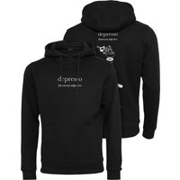 MisterTee Sweater "Herren Depresso Hoody", (1 tlg.) von Mistertee