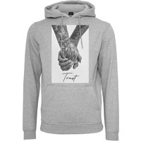 MisterTee Sweater "Herren Trust 2.0 Hoody", (1 tlg.) von Mistertee