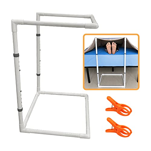 Deckenheber für Fuß des Bettes, Fuß, Wiege, Lakenheber, Decken-Hebestütze, Halter, Krankenhaus, Bettschiene, Hilfe, Zehenpflege, Beine, Knöchel, Operation, Erholung, verstellbare Höhe (66 cm - 86,4 Deckenheber für Fuß des Bettes, Fuß, Wiege, Lakenheber, Decken-Hebestütze, Halter, Krankenhaus, Bettschiene, Hilfe, Zehenpflege, Beine, Knöchel, Operation, Erholung, verstellbare Höhe (66 cm - 86,4 von Mistuki