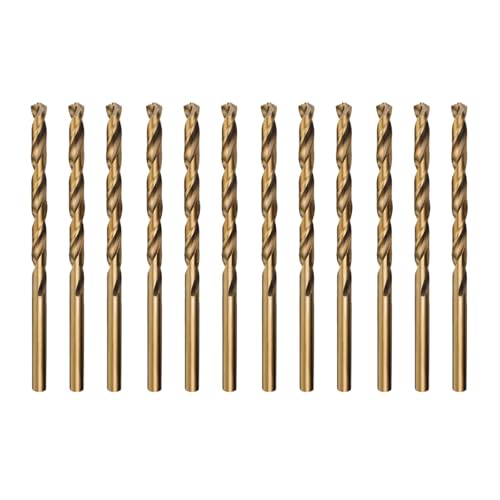 Misuyue 2mm M35 Cobalt Bohrer, 12 Stück HSS Metallbohrer Set, Stahlbohrer, Spiralbohrer, Eisenbohrer, Stahlbeton Bohrer für Edelstahl Metall Gusseisen Aluminium Holzbohrer Misuyue 2mm M35 Cobalt Bohrer, 12 Stück HSS Metallbohrer Set, Stahlbohrer, Spiralbohrer, Eisenbohrer, Stahlbeton Bohrer für Edelstahl Metall Gusseisen Aluminium Holzbohrer von Misuyue