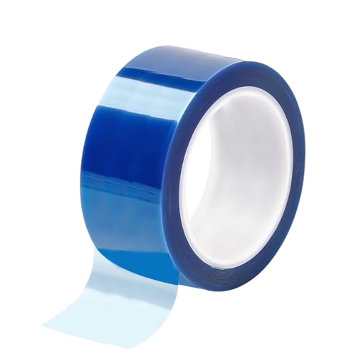 Misuyue 40mm PET Hitzebeständiges Klebeband, Hohe Temp Tape Isolierband für Sublimation, 3D-Drucker, Elektronik Leiterplatten, Keine Rückstände Hitzeschutzband von Misuyue