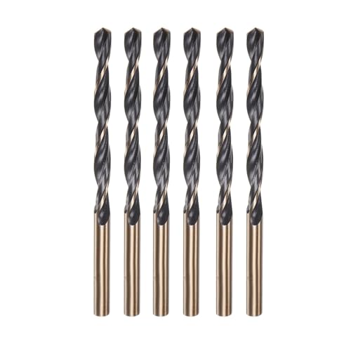 Misuyue 6 Stücke Metallbohrer Set, 2mm HSS Stahlbohrer Edelstahlbohrer, Professional Spiralbohrer für Metall, Aluminium, Hartplastik, Edelstahl, Holzbohrer Misuyue 6 Stücke Metallbohrer Set, 2mm HSS Stahlbohrer Edelstahlbohrer, Professional Spiralbohrer für Metall, Aluminium, Hartplastik, Edelstahl, Holzbohrer von Misuyue