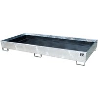 Bauer® Regal-Auffangwanne aus Stahl mit PE-Einsatz RW 2700-2 PE, feuerverzinkt von Bauer®