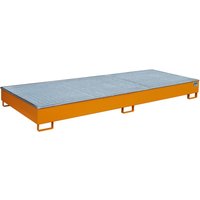 Bauer® Regalwanne mit PE-Einsatz RW-GR 3300-2 PE, lackiert, Gelborange von Bauer®