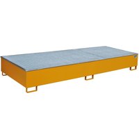 Bauer® Regal-Auffangwanne aus Stahl mit PE-Einsatz RW-GR 3300-3 PE, lackiert, Gelborange von Bauer®