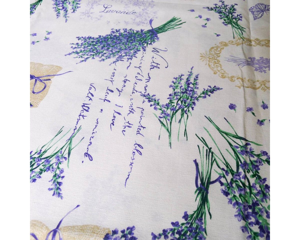 Mit Liebe dekoriert Tischläufer Tischläufer Lavendel - Tischdeko für den Esstisch von Mit Liebe dekoriert