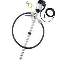FLUX Ex-Schutz-Pumpen-Set, für leicht brennbare Flüssigkeiten, für 200-Liter-Fässer, regelbarer Motor von FLUX