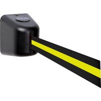 RS-GUIDESYSTEMS® Wandgurt, Auszugslänge 8 m, schwarz / gelb horizontal gestreift von RS-GUIDESYSTEMS®